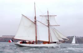 La go�lette Etoile � Belle-Ile-en-Mer (Bretagne)